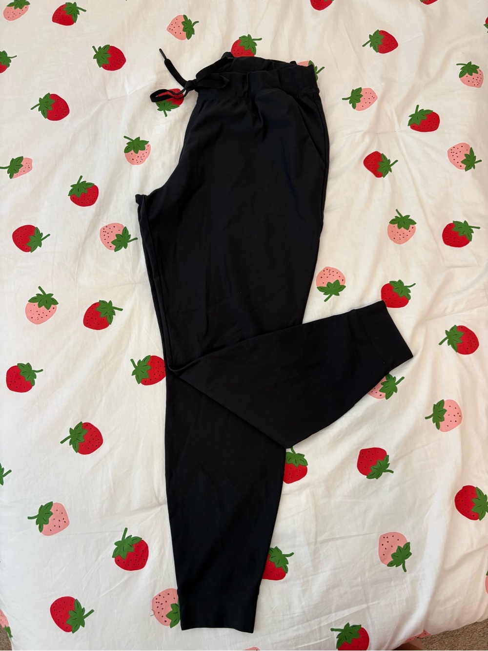 Black Drawstring Jogger Pants- Like New